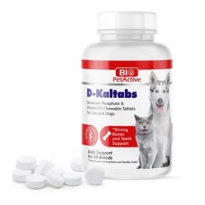 Bio Calcium Tablets for Dogs and Cats D-Kaltabs 126g