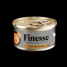 Finesse Grain-Free Tuna With Shrimp In Jelly 85g Carton (24Cans) 