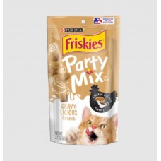 Friskies Party Mix Crunch Gravy-Licious Chicken & Gravy 60g