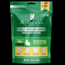 Kelly & Co's Cat Freezed-Dried Raw Dinner Duck with Mixed Fruits and Vegetables 156g