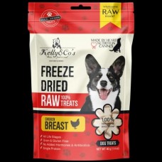 Kelly & Co's Dog Freeze-Dried Raw Treats Chicken Breast 40g(2Packs)