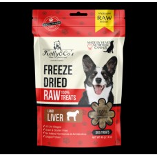 Kelly & Co's Dog Freeze-Dried Raw Treats Lamb Liver 40g