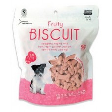 Bow Wow Biscuit Fruity  Strawberry 220g