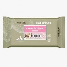 Whiskers2Tail Pet Wipes 100'S Cherry Blossom (3 Packs) 