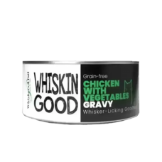 WhiskinGood Wet Food Chic w/Vegetable in Gravy 70g(24CANS)