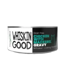 WhiskinGood Wet Food Chicken w/ Markerel in Gravy 70g