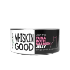 WhiskinGood Wet Food Tuna w/Salmon in Jelly 70g (24CANS)