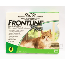 Frontline Plus for Cats (6 doses)