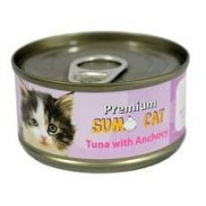 Sumo Cat Tuna with Anchovy 80g Carton (24 Cans)