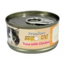 Sumo Cat Tuna with Chicken 80g Carton (24 Cans)